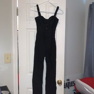 Urban Outfitters Black Jumpsuit
